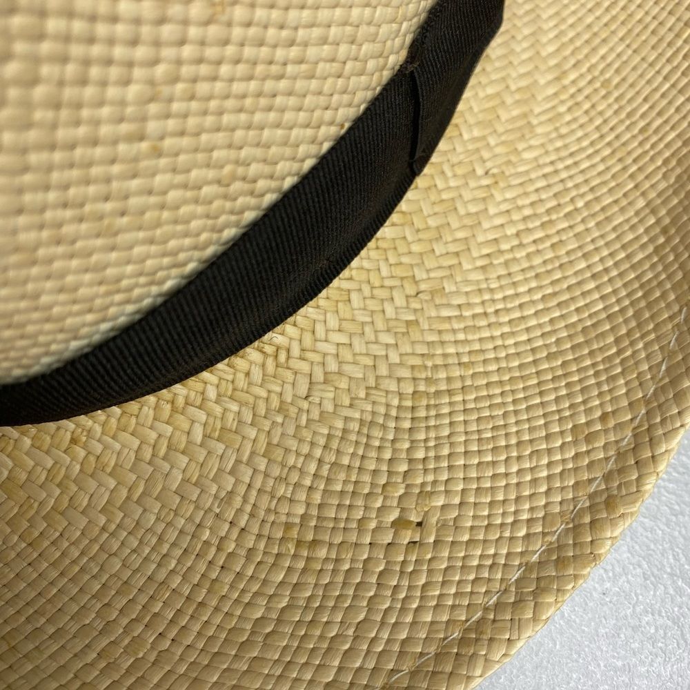 Capas Pioneer Authentic Panama hat Size Small Fedora Tropical Vacation Classic - Picture 11 of 13